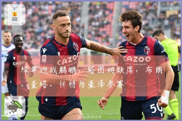 绿军迎战鹈鹕，塔图姆缺席，布朗、奎塔、怀特与豪泽参赛